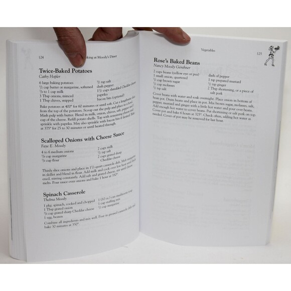 Signed WHAT'S COOKING AT MOODY'S DINER by Nancy Genthner Versa 2003 TPB Cookbook - Picture 10 of 10